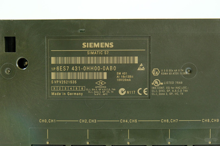 Siemens 6ES7431-0HH00-0AB0 SIMATIC S7-400 Analogue input module