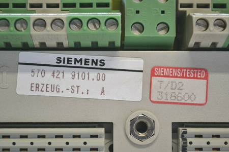 Siemens 6FX1142-1BA01 SINUMERIK 805/840/880 DMP Terminal Block