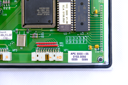 SCA Schucker APC 3000-05 Terminal Processor HMI Unit 0153.0050 + Hitachi SP14N00