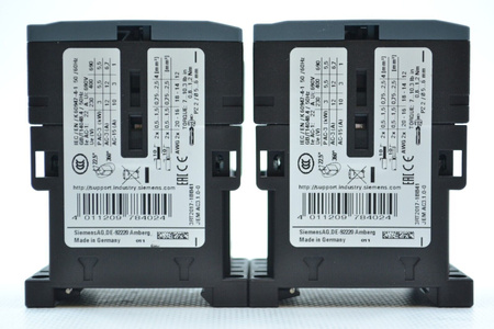 Siemens 3RT2017-1BB41 Leistungsschütz Power Contactor x 2 Stück