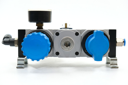 Festo LFR-D-MIDI + FRM-D-MIDI + PEV-1/4-B-OD + HE-D-MIDI Filter regulator