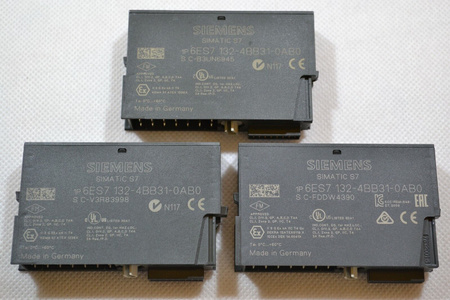 Siemens 6ES7132-4BB31-0AB0 SIMATIC DP x 3 Stück Elektronikmodule für ET 200S