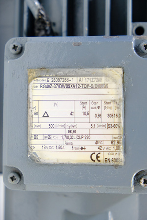 Bauer BG40Z-37/DW09XA12-TOF-S/E008B5 Silnik z przekładnią Gear Motor