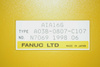 Fanuc A03B-0807-C107 Eingangsmodul Leistung Modul