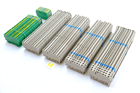 Weidmüller ZDU 2,5/3AN + ZPE 2,5/3AN Terminal blocks Sett of 194 pcs (SET 14.)