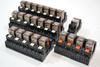 Schrack ZG4500C4 + YZG7870 / ZG460720 / PT570024 x 24 pieces Mini relay socket