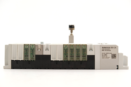 Aventics PLC: 42-U4 R480796735 x 1 + AES-D-BC-ECAT R412018225 Pneumatic system