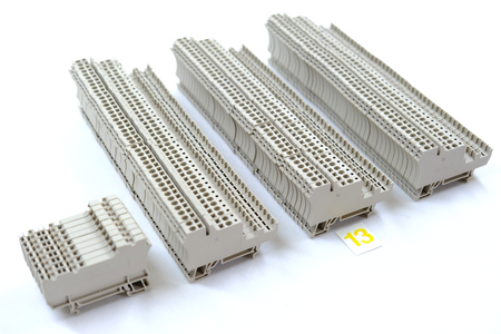 Weidmüller ZIA 1.5/3L-1S + ZAP/TW Terminal blocks Mixed set of 136 pcs (SET 13.)