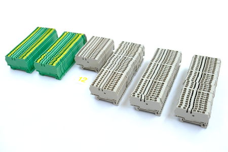 Weidmüller ZDU 2,5 + ZPE 2,5 Zaciski kablowe set 156 sztuk (SET 12.)