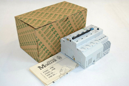 Klöckner Moeller FAZSC20-4-FIM0,3 4-pole FI/LS-switch FI/LS-Contact NEW!