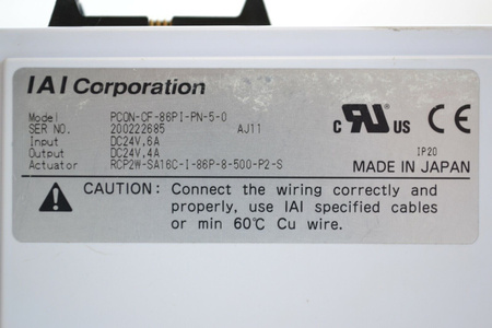 IAI Corp. PCON-CF-86PI-PN-5-0 (200222685) Controller