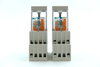ABB CR-M024DC2 + CR-M4SS Interface relay + relay socket, set of 2 pcs