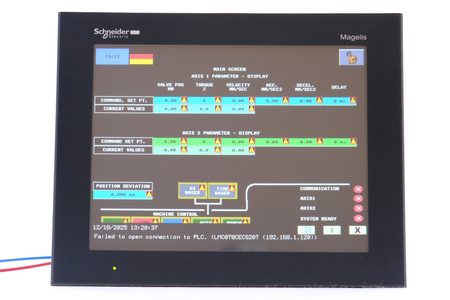 Schneider Electric Magelis GTO HMIGTO5310 Color Touchscreen Panel 10,4"
