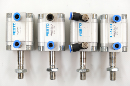 Festo ADVU-25-15-A-P-A (156610) Set of 4 compact cylinders