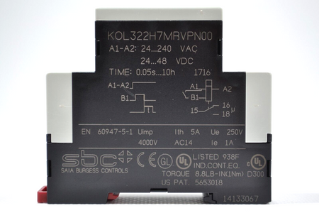 SBC SAIA KOL322H7MRVPN00 Przekaźnik czasowy