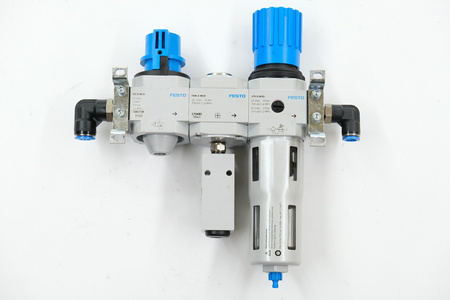 Festo LFR-D-MIDI + FRM-D-MIDI + PEV-1/4-B-OD + HE-D-MIDI Filter regulator