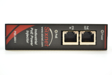 Sixnet EB-PSE-24V-1B Industrial PoE Power Injector