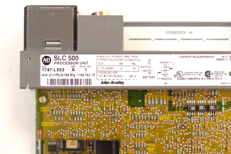 Allen Bradley 1747-L553 ser. SLC500 SPS-Modul (Fehler)