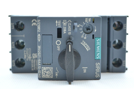 Siemens 3RV2021-4AA10-0DA0 Sirius Motor Protection Circuit breaker