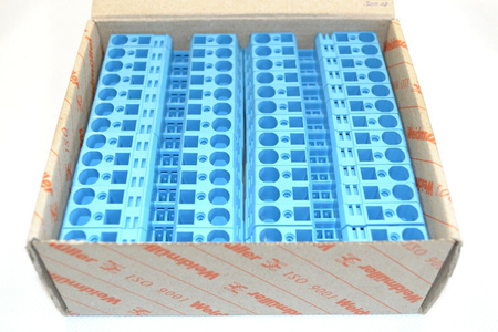 Weidmüller ZDU 10 BL 1746760000 x 25 pcs. Terminal Blocks NEW!