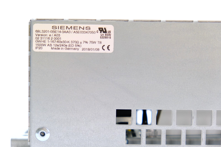 Siemens 6SL3201-0BE14-3AA0 Braking Resistor