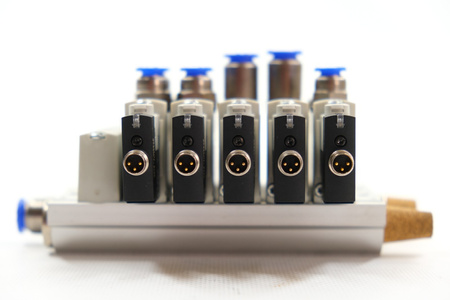Festo VUVG-L14-M52-AT-G18-1P3 (566499) 5 x Solenoid valve, valve terminal
