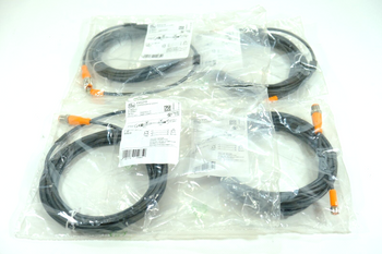 IFM EVC219 M12/M8 Connection Cable x 4 units NEW!