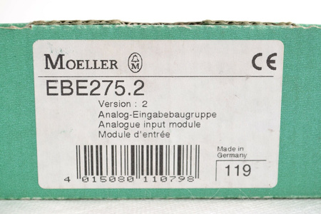 Klöckner Moeller EBE275.2 Analog-Eingabebaugruppe