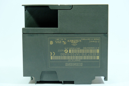 Siemens 6ES7 315-1AF03-0AB0 | 6ES7315-1AF03-0AB0 CPU (kein Schlüssel)