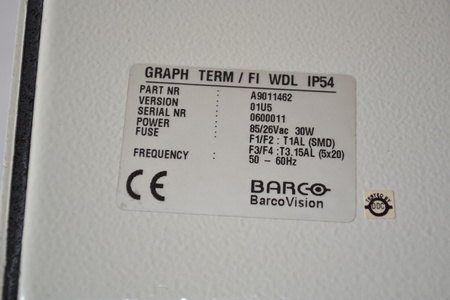 Barco Vision 01U5 A9011462 Operator Panel / Bedieneinheit