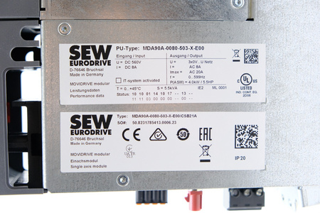 SEW Eurodrive MDA90A-0080-503-X-E00/CSB21A Movidrive Frequenzumrichter Neu!