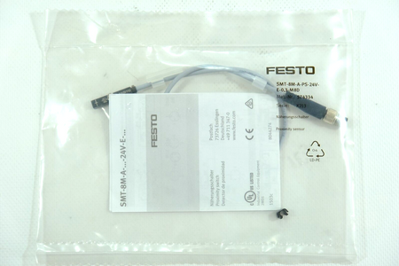 Festo SMT-8M-A-PS-24V-E-0,3-M8D (574334) Proximity sensors x 5 units New!