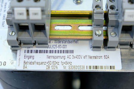 Baumüller BUL625-60-001 (7501.21) Dławik sieciowy Reaktor trójfazowy