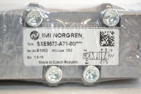 IMI Norgren SXE9573-A71-00 Pneumatik 5/2 Wegeventile Magnetventil NEU! NEW!