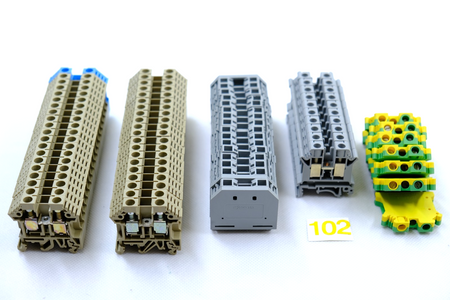 Conta-Clip, Phoenix Contact, WAGO Klemmblöcke Reihenklemme x 73 Stk. (SET 102.)