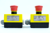 Siemens 3SU1801-0AA00-0AB2 Przycisk zatrzymania awaryjnego zestaw 2 sztuk