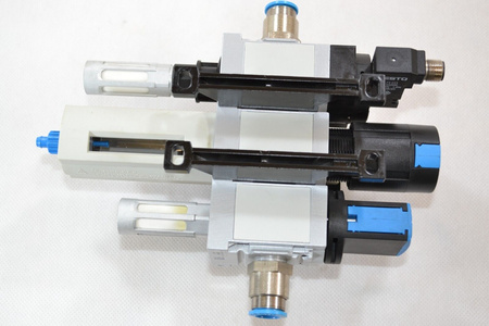Festo MS4-EM1-1/4-S + MS4-LFR-1/4-D6-E-R-M-AD1-AS + MS4-EE-1/4-10V24P-S