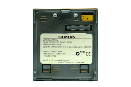 Siemens Micromaster 420 6SE6420-2AD25-5CA1 Frequenzumrichter mit Panel & Filter