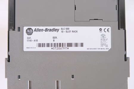 Allen Bradley 1746-A10 ser. B 10 Slots Chassis + 1746-P2 ser. C Power Supply