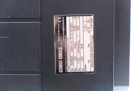 Georgii Kobold KTY 74212.02Q-RG/400WTX/VB Servo Motor Torque Motor