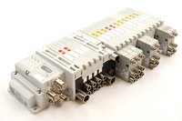 Aventics  PLC: 4-U444 R480778176 x 1 + AES-D-BC-ECAT R412018225 Układ pneumatycz