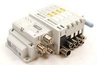 Aventics PLC: 4 R481704956 x 1 + AES-D-BC-ECAT R412018225 Układ pneumatyczny